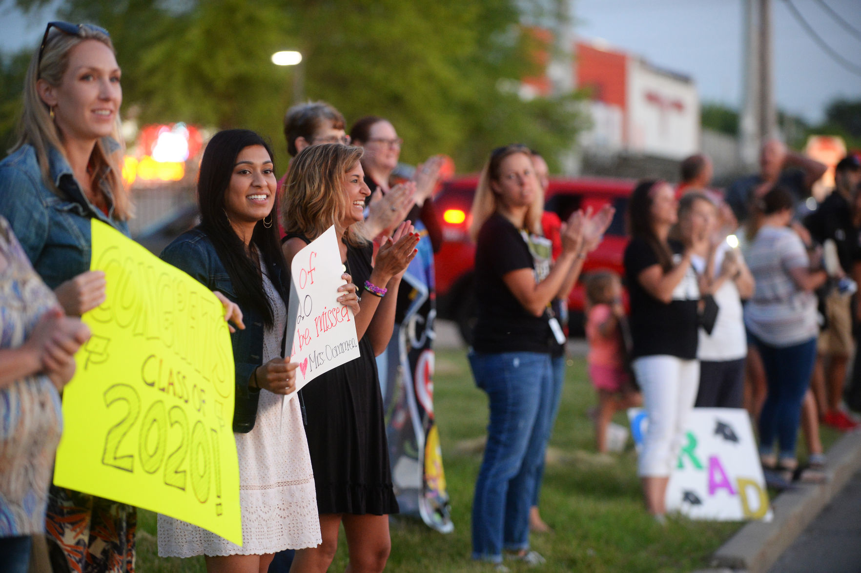 Munster grads sent off with online ceremony, parade